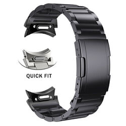 Für Samsung Galaxy Watch 6 5 4 40/44mm 6 Classic 43/47mm Quick Fit Titan Armband