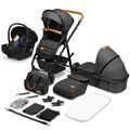 Lionelo Amber 3in1 Kombikinderwagen grey graphite - Sehr Gut