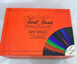 Vintage 1986 Trivial Pursuit RPM Edition Band 1 Musikgeschichte 3000 Fragen