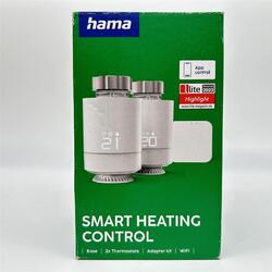 Hama Heizkörperthermostat, Starter-Set 2 St. mit Hub (Heizungssteuerung WLAN, Sm