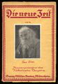 Ministerpräsident Kurt EISNER★DIE NEUE ZEIT★Georg Müller, Münch 1919★GUT–S. GUT★