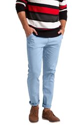 Herren Chino Hose Schlanke Passform Flache Vorderseite Lässiger Stretch Hose