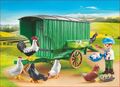 Playmobil Country  - Set 70138 - Mobiler Hühnerwagen - vollständig