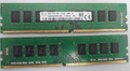 16 GB DDR4 2 Stück Hynix 8GB DDR4-2133 UDIMM PC4-17000P-U 2Rx8 HMA41GU6AFR8N-TF