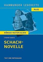 Schachnovelle von Stefan Zweig (Textausgabe): Hambu... | Buch | Zustand sehr gutGeld sparen & nachhaltig shoppen!
