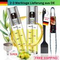 2X Ölsprüher Für Speiseöl Öl Sprühflasche Edelstahl Sprühflasche Öl (100ml)