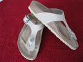 Birkenstock Sandalette , Gr. 38, Leder , Beige, sehr guter Zustand