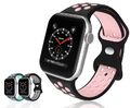 Sport Armband für Apple Watch Silikon Band Series 9 8 7 6 5 4 3 SE für iWatch