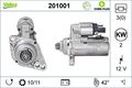 Anlasser Starter VALEO CORE-FLEX 201001 für VW MULTIVAN T5 7HM 7HN 7HF 7EF 7EM 5