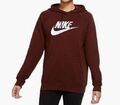 NIKE Sweatshirt Trainings Hoodie Sportswear BV4126-273 braun Gr. S  Neu9