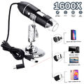 1600X USB Digital 8 LEDs Mini Mikroskop Lupe Fach Endoskop HD Microscope Kamera