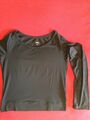 T-Shirt schwarz langärmelig Damen Gr. 36/38 S von Crane Yogashirt