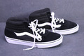 Vans Old Skool Sk8-Hi Sneaker Skaterschuhe schwarz weiß Gr. 38 Leder CH2-139