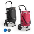 Einkaufstrolley Trolley Einkaufstrolleys klappbar zum Shopping modern Juskys®