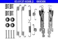 ATE Zubehörsatz Bremsbacken Hinten Smart 03.0137-9308.2