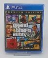 GTA Grand Theft Auto V Premium Edition (PlayStation 4, 2013) Ps4 Spiel Komplett 