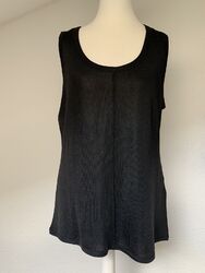 Glänzendes Top Vero Moda L Schwarz