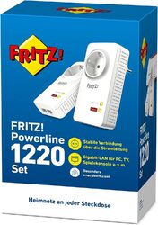 AVM FRITZ!Powerline 1220 Set (1.200 MBit/s, WLAN-Access Point) "SEHR GUT"