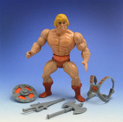 HE-MAN Masters of the Universe MOTU MATTEL Taiwan 1981 Yellow Hair Kompl.Vintage