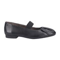 Paul Green Ballerina 1112-005, Glattleder, Schwarz, Damen