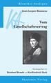 Jean-Jacques Rousseau: Vom Gesellschaftsvertrag | Karlfriedrich Herb (u. a.)