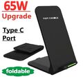 Wireless Charger Induktive Ladegerät Ladestation Für iPhone Samsung Huawei Neu