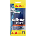 56 Stück Gillette Blue II Plus Einwegrasierer 5 + 2  ( 8x7er Beutel )