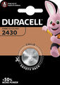 1x Duracell Knopfzelle CR2430 3V DL/CR2430 Batterie im Blister MHD: 03-2029