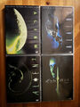 Alien 1 - 4 Einzel DVD's wie neu