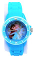 Armbanduhr Kinder Mädchen Uhr Disney Die Eiskönigin Frozen Anna und Elsa Blau