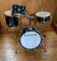 Ludwig Questlove Breakbeats 16" Drum Kit, schwarz funkelnd