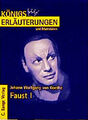 Königs Erläuterungen und Materialien, Bd.21, Faust I, Johann Wolfgang von G ...