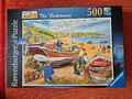 RAVENSBURGER PUZZLE*500 TEILE*HAPPY DAYS AT WORK 19*THE FISHERMAN*RARITÄT*