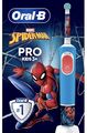 Oral-B Vitality Pro 103 Spiderman Elektrische Zahnbürste für Kinder