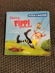 Hurra, Pippi Langstrumpf von Astrid Lindgren (2014, Kartonbuch)