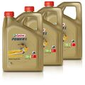 3x 4 L = 12 LITER CASTROL POWER 1 4T 10W-40 MOTORRAD-ÖL MOTOR-ÖL MOTOREN-ÖL