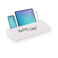 Schreibtisch Organizer Memoboard Glas Whiteboard Schreibtafel Tablet Ständer