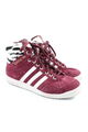 ADIDAS High Top Sneaker Damen Gr. DE 37 rot-weiß-schwarz Casual-Look