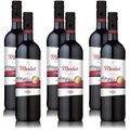 Wein-Genuss Merlot IGP, trocken, sortenreines Weinpaket (6x0,75l)