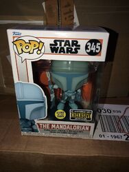 Funko POP! STAR WARS - 345 The Mandalorian  Glows In The Dark