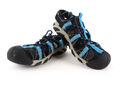 Superfit Jungen WMS Schuhe Sandale Gr. 35 M4 blau/schwarz Textil (16354)