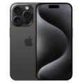 Apple iPhone 15 Pro - 512GB - Titan Schwarz  inkl. Silikon Case & Schutzglas