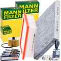 MANN FILTER FILTERSET INSPEKTIONSPAKET für SMART FORTWO FORFOUR 453 90+109 PS