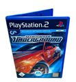 Need for Speed: Underground - Sony PlayStation 2 (PS2, 2003) OVP mit Anleitung