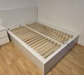 IKEA Bett MALM mit Aufbewahrung weiß