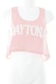 MYMO Cropped Top Damen Gr. DE 36 rosa sportlicher Stil