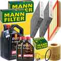 MANN INSPEKTIONSPAKET+7L MOTUL EFE 5W-30 ÖL passend für BMW X3 F25 35i X4 F26