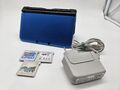 Nintendo 3DS XL Konsole Console Blau/Schwarz Blue/Black  +3 Spiele 