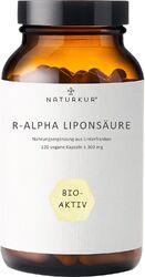 Naturkur® R-Alpha Liponsäure 300mg - 120 Kapseln im Apothekerglas - Vegan