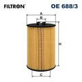 FILTRON Ölfilter OE 688/3 Filtereinsatz für VW AUDI SEAT SKODA MAN GOLF A6 LEON